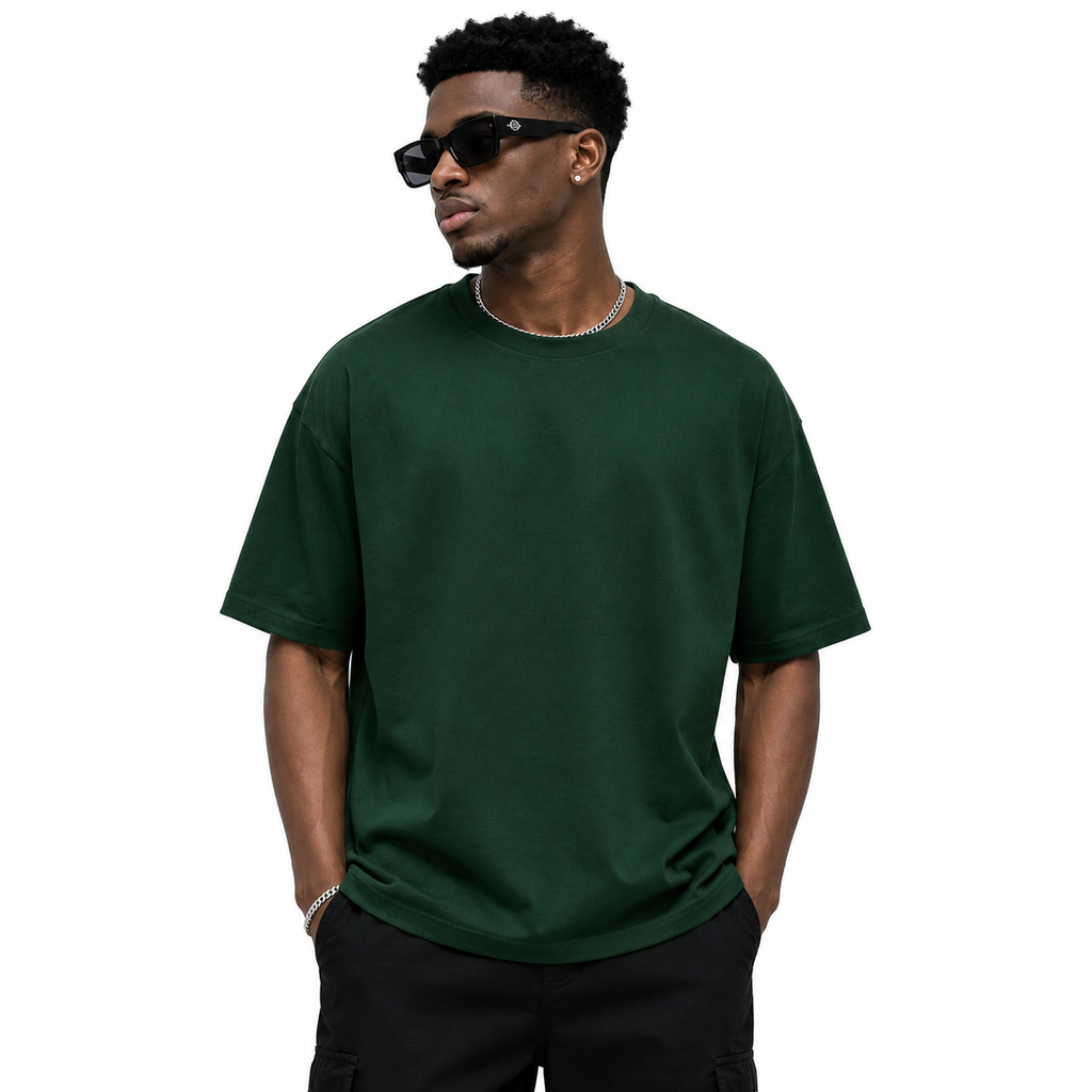 The Dream Graphic Oversized T-Shirt – Forest Green