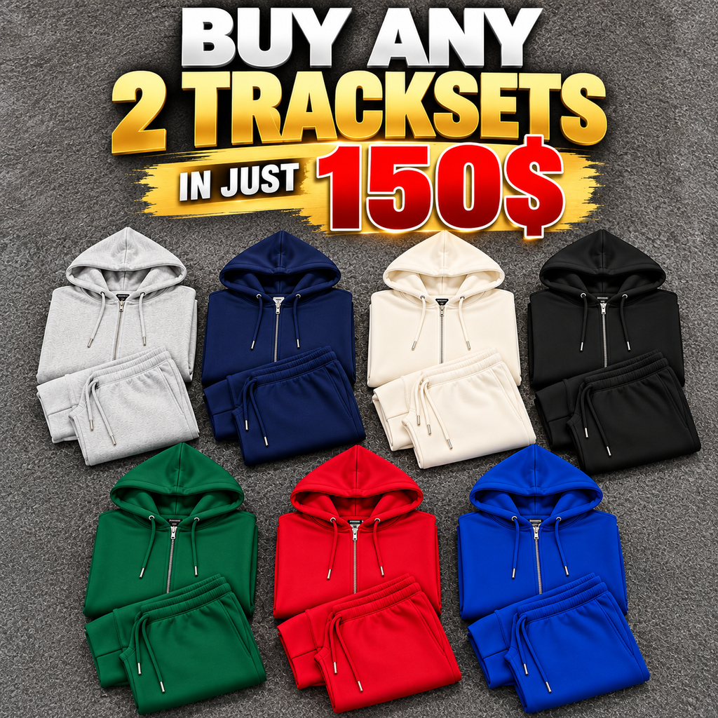 Weekend Deal | 2 Tracksuits in 150$