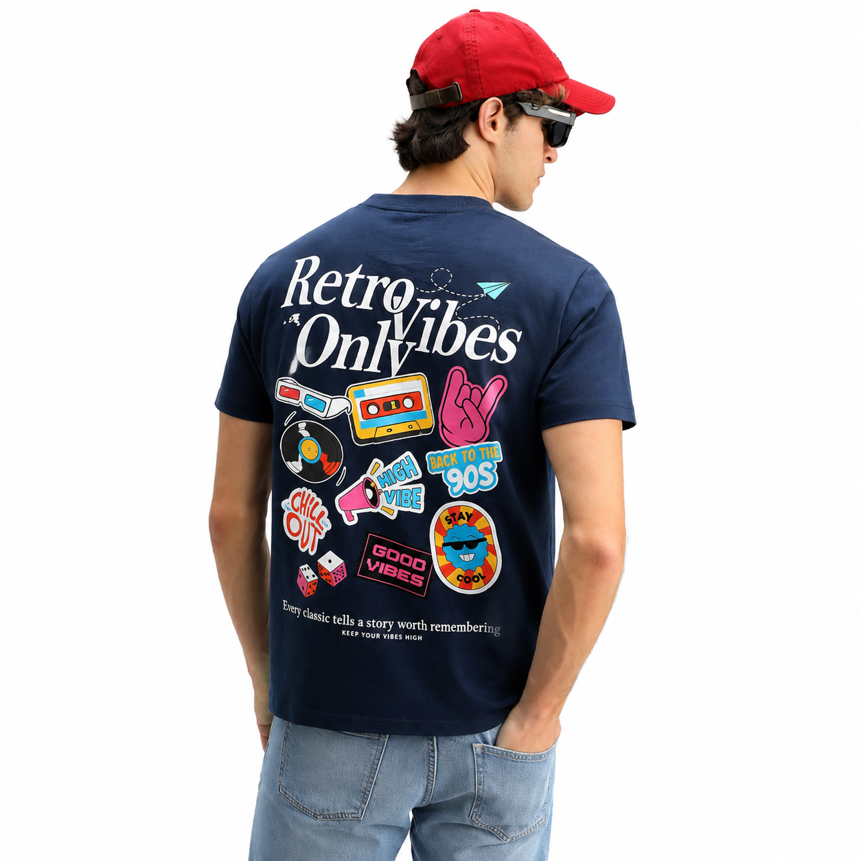 Retro Vibes Graphic T-Shirt