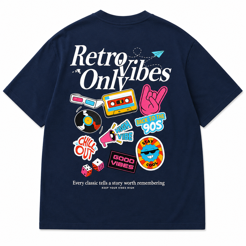 Retro Vibes Graphic T-Shirt
