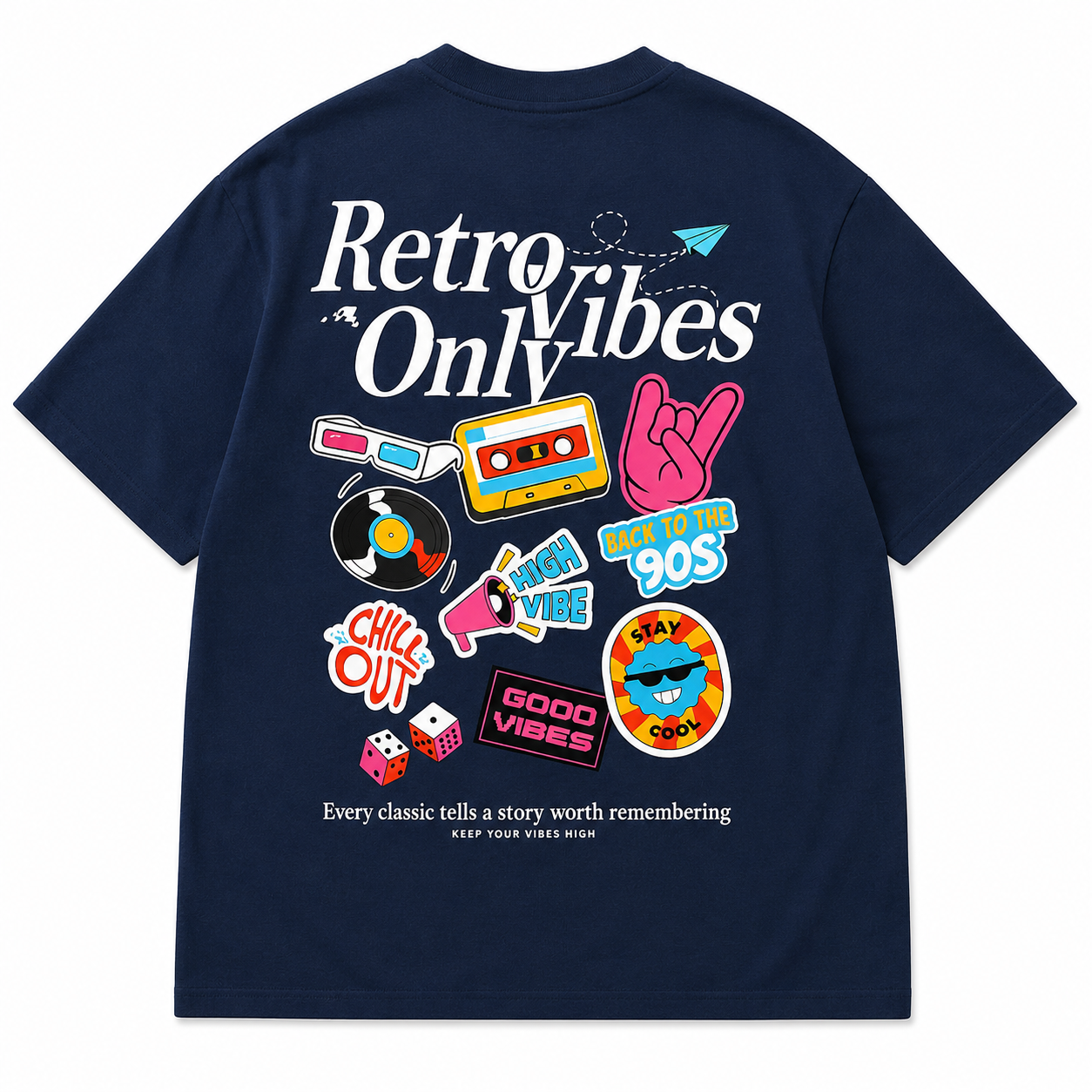 Retro Vibes Graphic T-Shirt